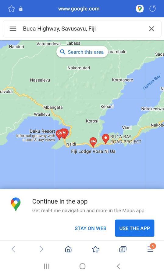 Fiji Lodge Vosa Ni Ua 사부사부 외부 사진